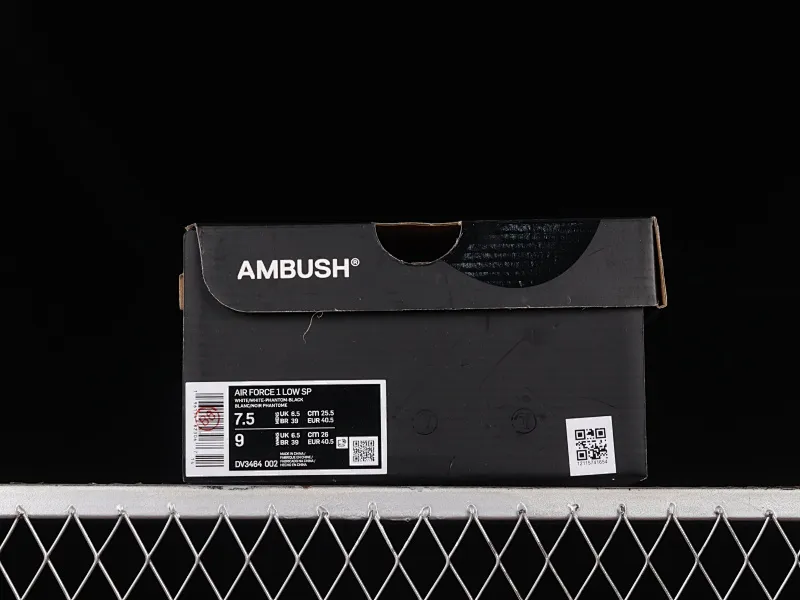 All categories Nk Air Force 1 Air Force series Nk Air Force 1 Low Air Force low-top pure original version Ambush x Nk Air Force 1'07 Low "White" joint model Air Force 1 low-top casual sneakers DV3464-002